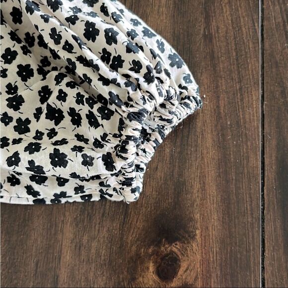 H&M Black and White Long Sleeve Sundress - Picture 9 of 10